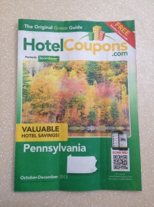hotel coupon book